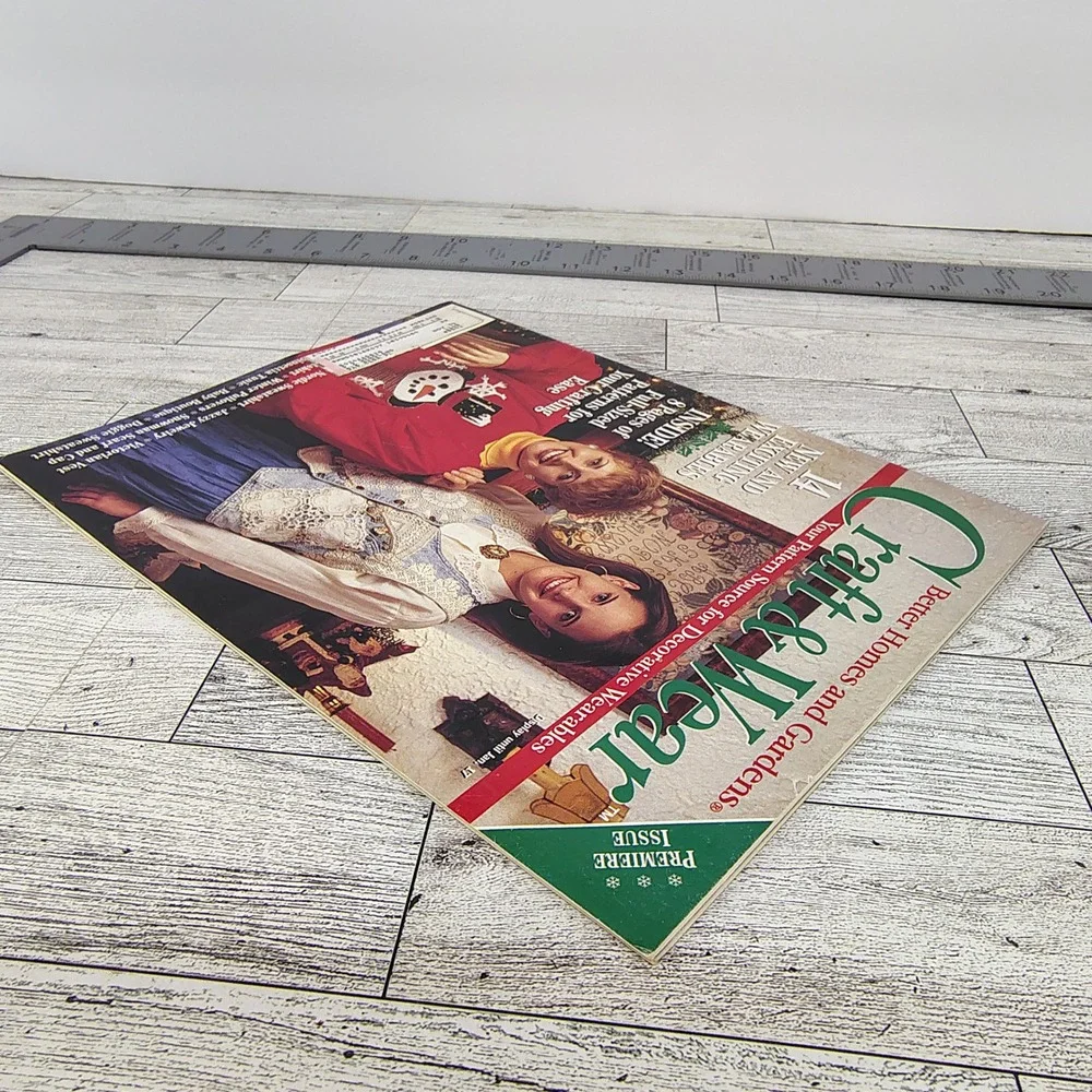 Better Homes & Gardens Craft & Wear Magazine 1994 Premier Issue Vintage Patterns